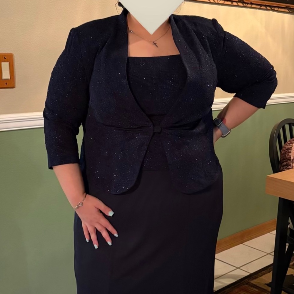 Jeanne Alexander-Formal Ankle Length Gown